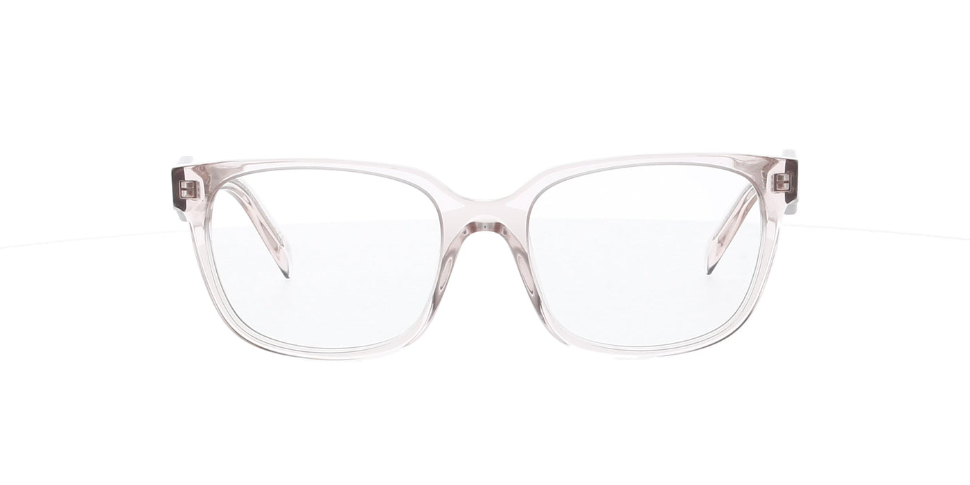 Crystal Pink Rectangle Prada Frame