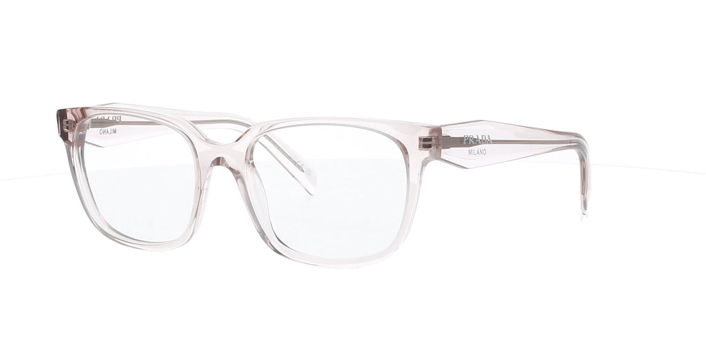 Crystal Pink Rectangle Prada Frame