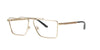 Gold Metal Rectangle Versace Frame