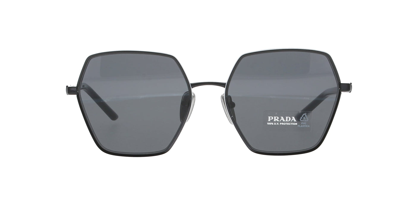 Black and white Angular Prada Sunglasses