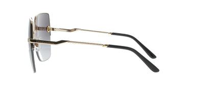 Oversized Black and Gold Square Dolce & Gabbana Sunglasses