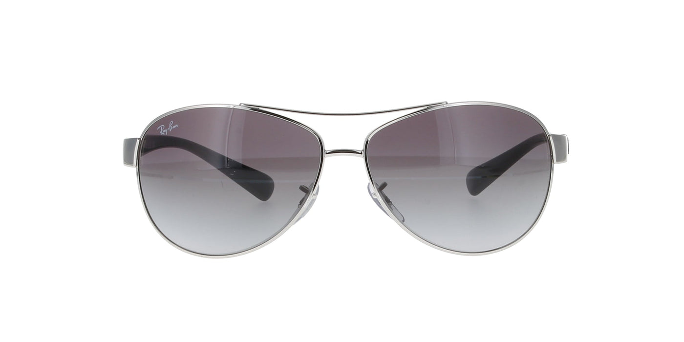 Silver Metal Rayban Sunglasses