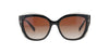 Black and Gold Tiffany Cat Eye Sunglasses