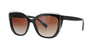 Black and Gold Tiffany Cat Eye Sunglasses