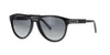 Polished Black Mont Blanc Sunglasses