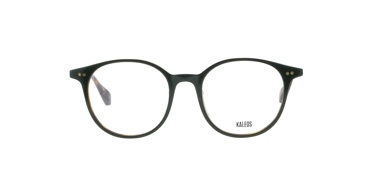 Green and Tortoise Round Kaleos Frame