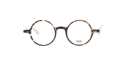 Round Tortoise and Yellow Kaleos Frame