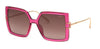Chopard SCH334M Shiny Transparent Raspberry/Brown Gradient #colour_shiny-transparent-raspberry-brown-gradient