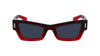 Ferragamo SF2006S Transparent Dark Red/Grey Gradient #colour_transparent-dark-red-grey-gradient
