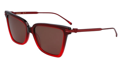 Ferragamo SF2036S Transparent Dark Red/Red Gradient #colour_transparent-dark-red-red-gradient