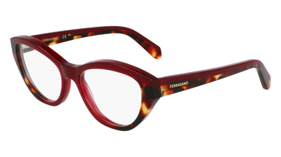 Ferragamo SF3011 Opaline Burgundy/Red Tortoise #colour_opaline-burgundy-red-tortoise