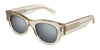 Saint Laurent SL 573 Beige/Silver Mirror #colour_beige-silver-mirror