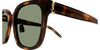 Saint Laurent SL M105/F Havana/Green #colour_havana-green
