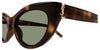 Saint Laurent SL M115 Havana/Green #colour_havana-green