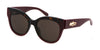 Mulberry SML172 Bordeaux-Dark Havana/Brown #colour_bordeaux-dark-havana-brown