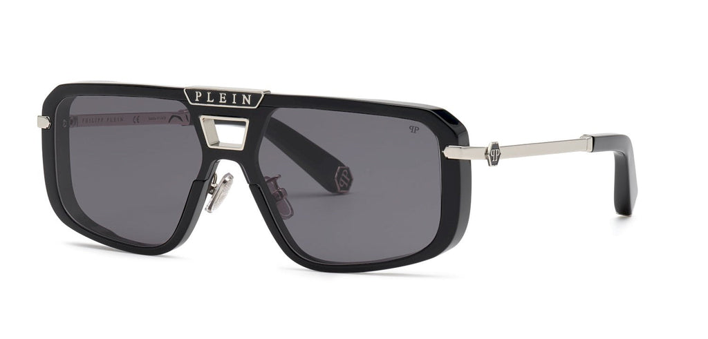 Philipp Plein SPP008M Shiny Black/Smoke #colour_shiny-black-smoke