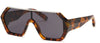 Philipp Plein SPP047 Honey-Black-Olive Havana Pattern/Smoke #colour_honey-black-olive-havana-pattern-smoke