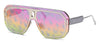 Philipp Plein SPP050 Total Shiny Palladium/Smoke-Rainbow Mirror #colour_total-shiny-palladium-smoke-rainbow-mirror