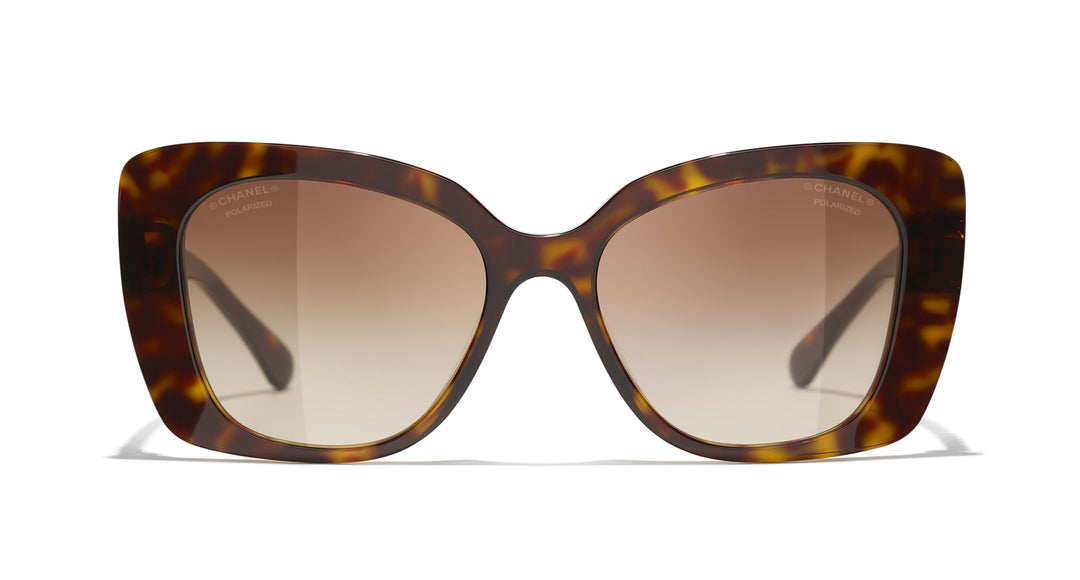 CHANEL カメリア CHANEL 5422B Square Acetate & Strass Sunglasses | Maverick & Wolf
