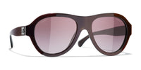 Chanel 5467B Red/Burgundy Gradient #colour_red-burgundy-gradient