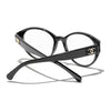 Chanel 3430B Black. #colour_black-gold