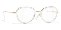 Chanel 2207B Gold. #colour_gold