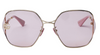Gucci Asian Fit GG0818SA Gold/Pink #colour_gold-pink