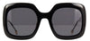 Philipp Plein SPP065S Shiny Black/Smoke #colour_shiny-black-smoke