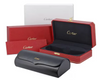 Cartier CT0605S #colour_shiny solid 18k gold/grey with light mirror