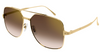 Cartier CT0329S #colour_gold/brown gradient with gold mirror
