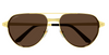 Cartier CT0425S#colour_shiny-gold-brown-with-light-mirror-polarised
