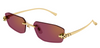 Cartier Panthere CT0474S #colour_shiny gold/red with light mirror