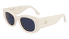 Victoria Beckham VB654S Ivory/Grey #colour_ivory-grey