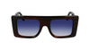 Victoria Beckham VB677S Brown Horn/Blue Gradient #colour_brown-horn-blue-gradient