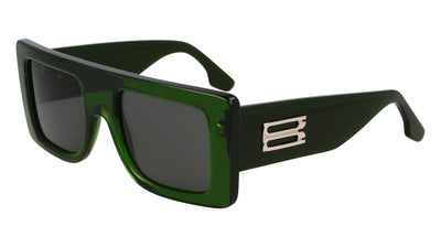 Victoria Beckham VB677S Transparent Green/Green #colour_transparent-green-green