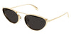 Alexander McQueen AM0424S #colour_gold-grey