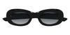 Alexander McQueen AM0527SA #colour_shiny black/grey gradient with light mirror
