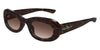 Alexander McQueen AM0527SA #colour_shiny dark havana/light brown