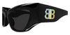 Balenciaga BB0444S #colour_shiny black/grey with light mirror