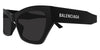 Balenciaga BB0447S #colour_shiny black/grey with light mirror