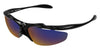 Balenciaga BB0464S #colour_black/grey with violet flash mirror