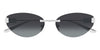 Balenciaga BB0486S #colour_silver/smoke gradient
