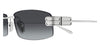Balenciaga BB0488S #colour_silver/smoke gradient