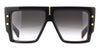 Balmain B Grand BPS 144 #colour_shiny black and gold/grey gradient with light mirror