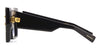Balmain B Grand BPS 144 #colour_shiny black and gold/grey gradient with light mirror