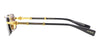 Balmain Pierre II BPS187 #colour_gold with black/grey with light mirror