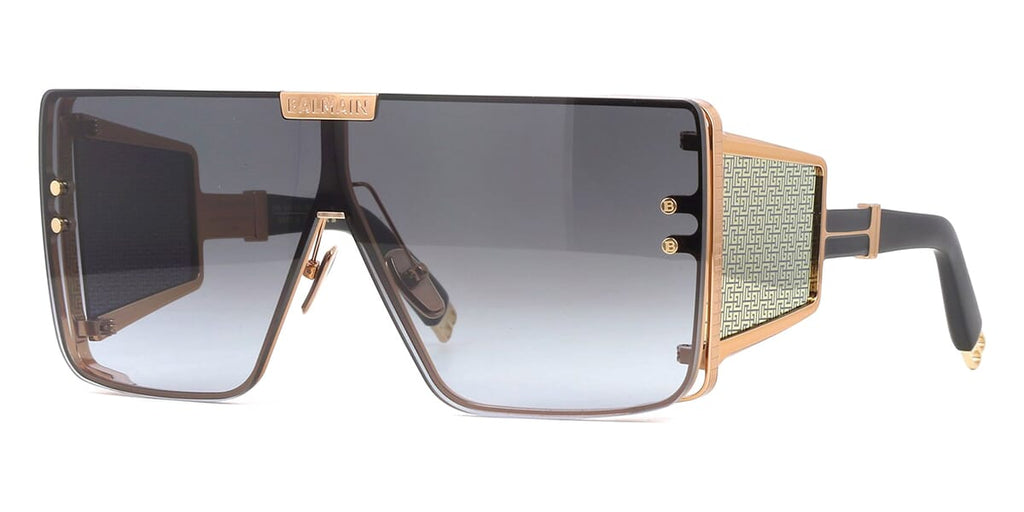 Balmain Wonder Boy BPS102 #colour_black with rose gold/grey smoke gradient