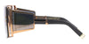 Balmain Wonder Boy BPS102 #colour_black with rose gold/grey smoke gradient