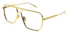 Bottega Veneta BV1012S#colour_gold-clear-uv-lens