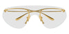 Bottega Veneta Unapologetic BV1272S #colour_gold/clear uv lens